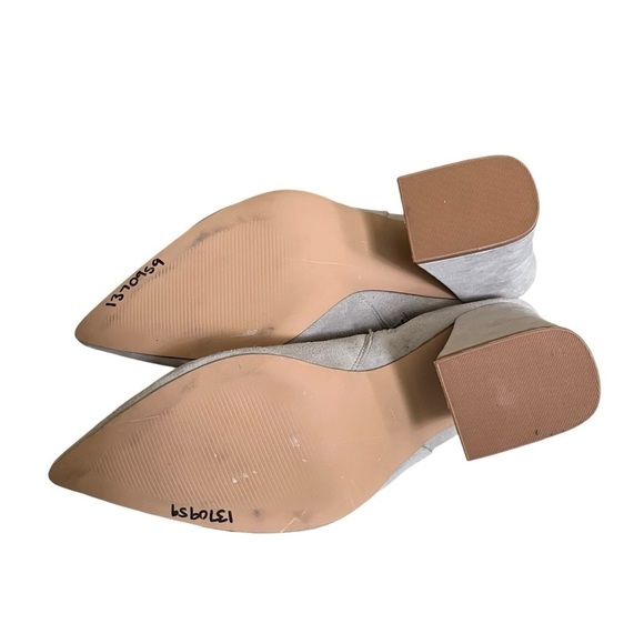 Steve Madden Matilda Women's Grey Suede Ankle Boots Size 10M Minimalist Classic - Picture 16 of 16